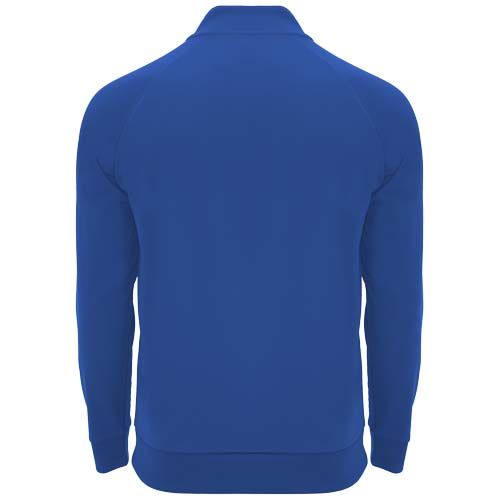 azulón Sudadera unisex de manga larga y cremallera 1/4