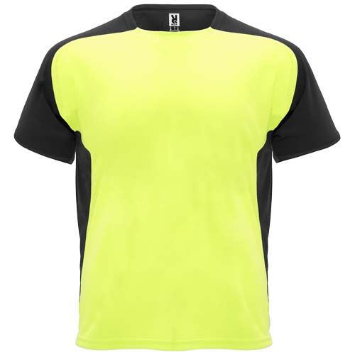 amarillo fluo/negro Camiseta deportiva de manga corta unisex