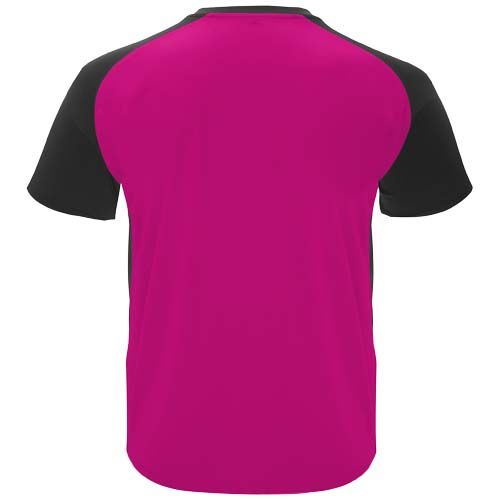 fucsia/negro Camiseta deportiva de manga corta unisex Bugatti