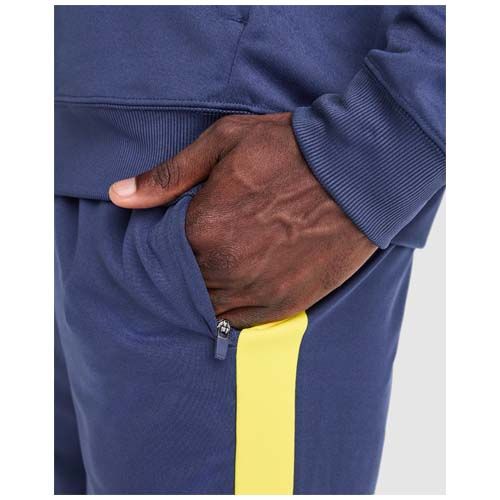 azul marino/verde helecho Chándal unisex de 225 g/m² Evans