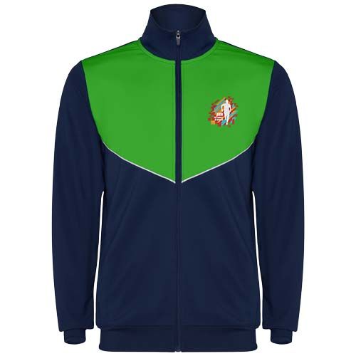 azul marino/verde helecho Chándal unisex de 225 g/m² Evans