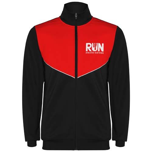 negro/rojo Chándal unisex de 225 g/m² Evans