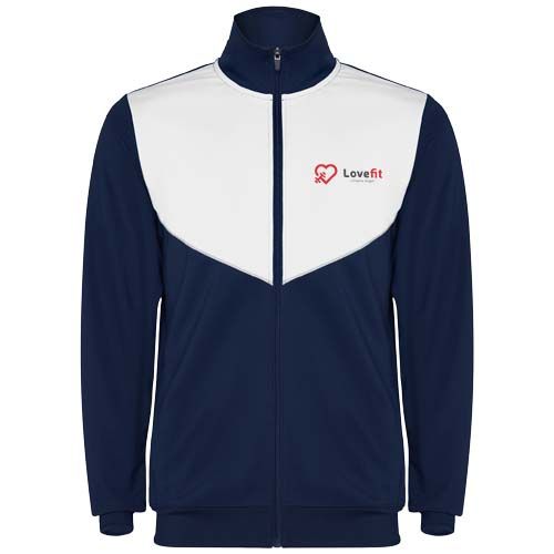 azul marino/blanco Chándal unisex de 225 g/m² Evans