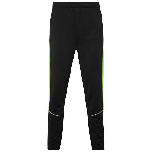 negro/verde lima Chándal unisex de 225 g/m² Evans