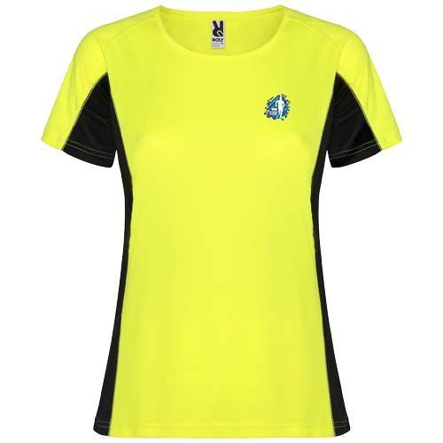 Camiseta deportiva de manga corta para mujer 