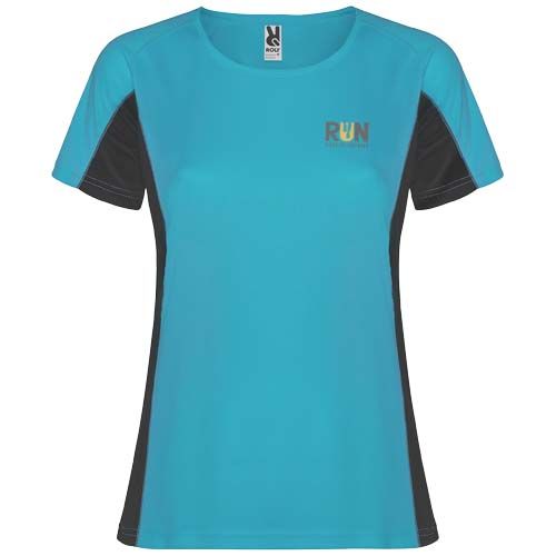 Camiseta deportiva de manga corta para mujer 