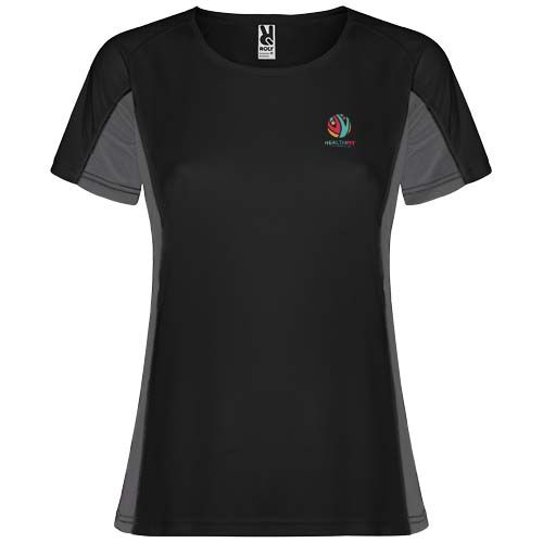 Camiseta deportiva de manga corta para mujer 