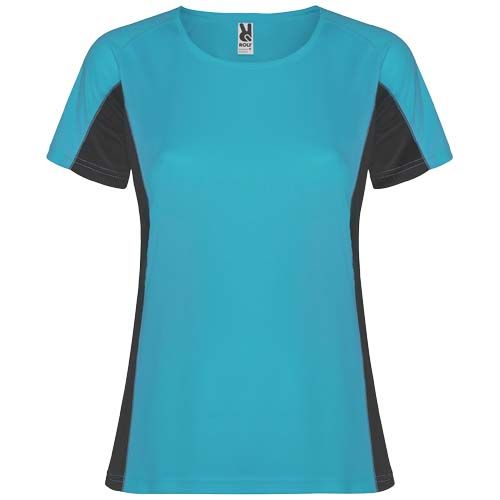 CAMISETA DEPORTIVA DE MANGA CORTA PARA MUJER DE 140 G/M² SHANGHAI