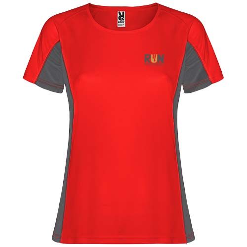 Camiseta deportiva de manga corta para mujer 