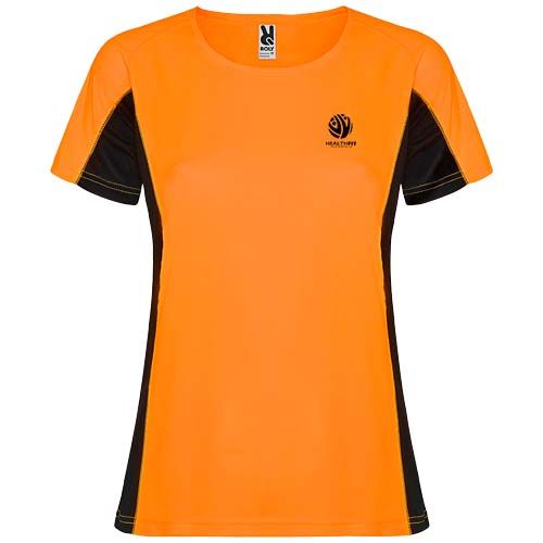 Camiseta deportiva de manga corta para mujer 