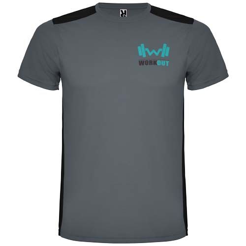 negro ébano/negro Camiseta deportiva de manga corta unisex