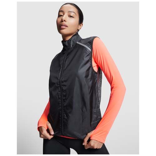 black Chaleco para correr ligero unisex Jannu