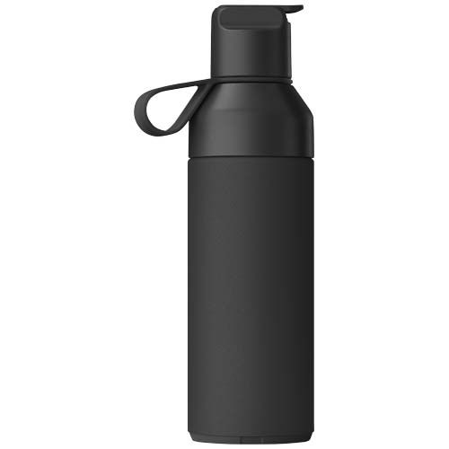 negro basalto Botella de agua con aislamiento de 500 ml “Ocean Bottle GO”