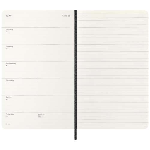 Libreta de 12 meses L con tapa blanda 