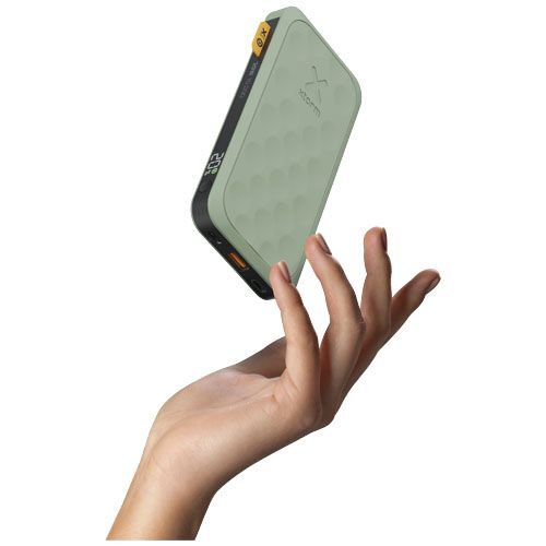 verde salvia Batería externa de 10 000 mAh y 20 W