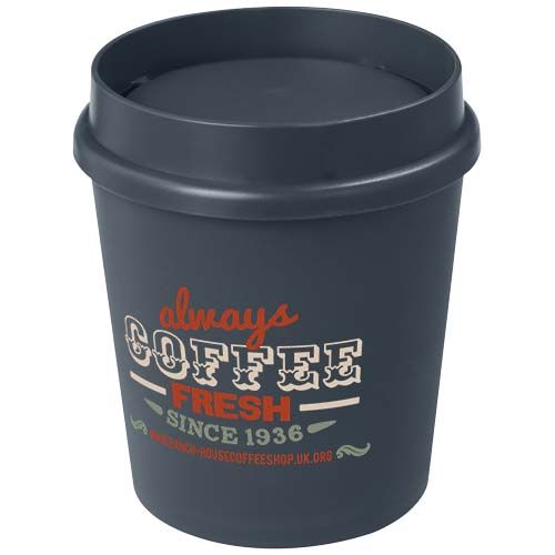 azul heladero Vaso de 200 ml con tapa de 360°