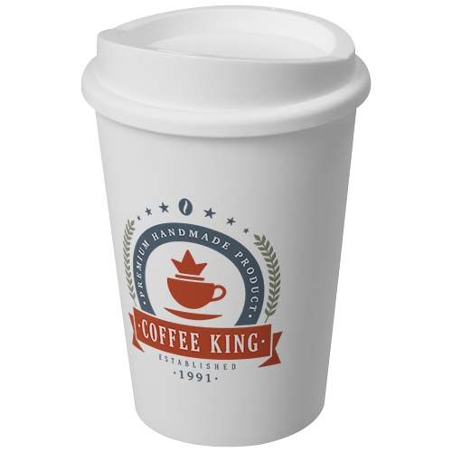 Vaso de 300 ml con tapa 