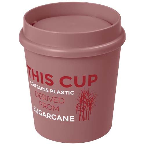 pink Vaso de 200 ml con tapa de 360°