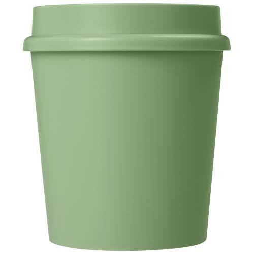 verde agua Vaso de 200 ml con tapa de 360°