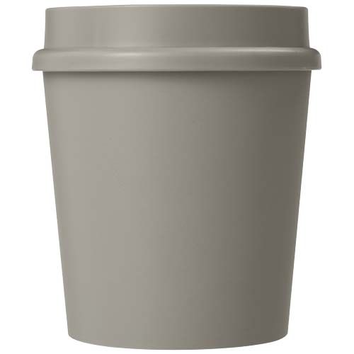 guijarro Vaso de 200 ml con tapa de 360°