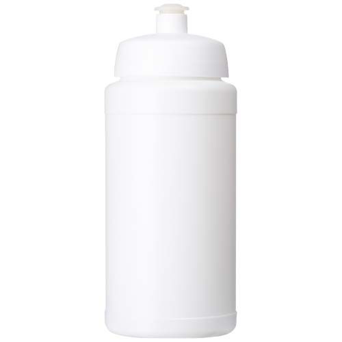 white Bidón deportivo de 500 ml