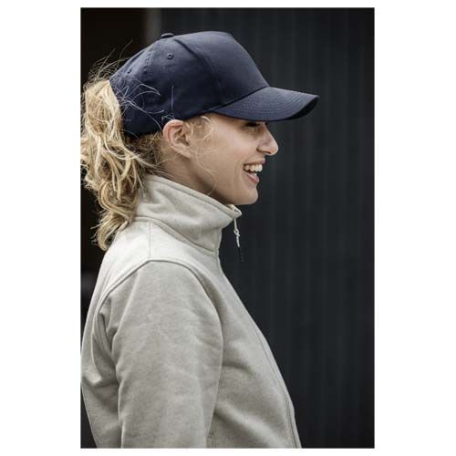 azul marino Gorra de material reciclado de cinco paneles Aware™