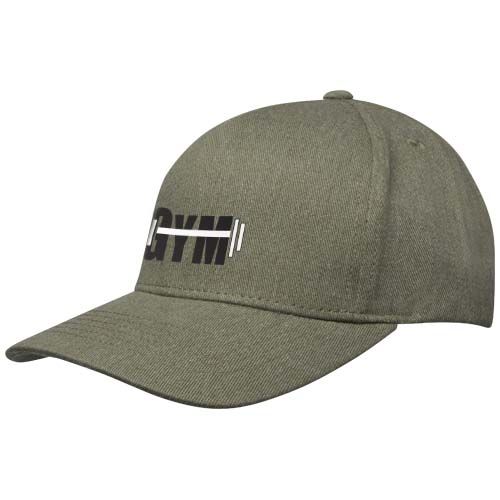 green Gorra de material reciclado de cinco paneles Aware™