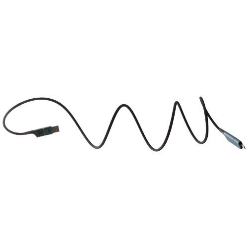 Cable de carga magnética ultrarrápida de 100 W 4 en 1 de rPET 