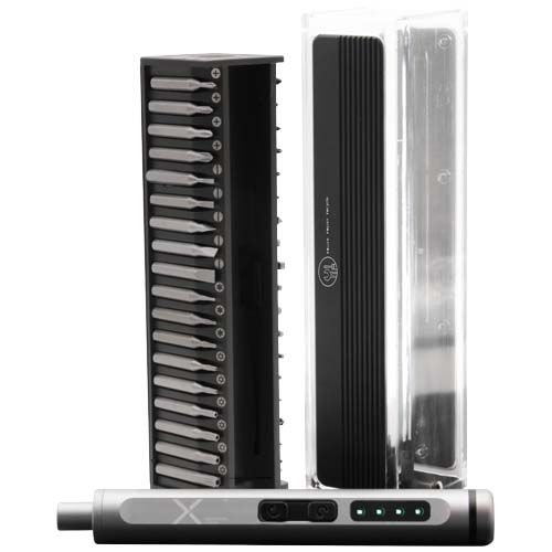 black Kit de destornillador eléctrico 40 en 1