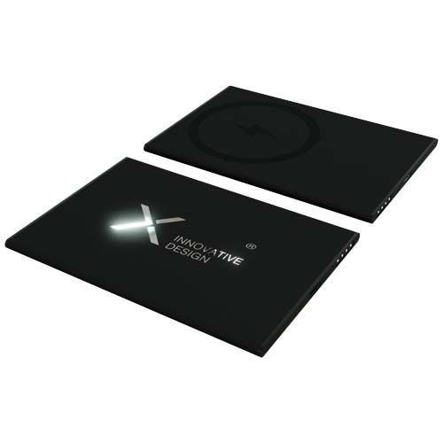 black Batería externa magnética ultrafina de 3000 mAh