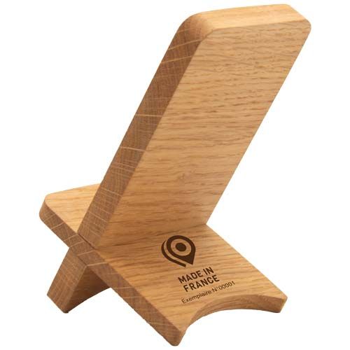 Soporte para teléfono de madera 