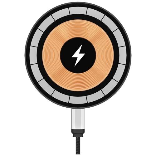 black Cargador de anillo de 15 W