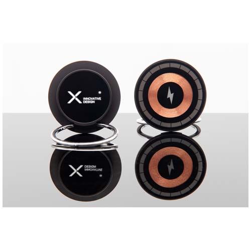 black Cargador de anillo de 15 W