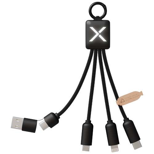 black Cable de carga de 20 W 5 en 1