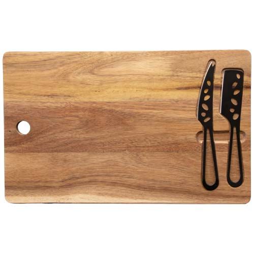 SET DE TABLA DE CORTAR Y CUCHILLOS PARA QUESO 