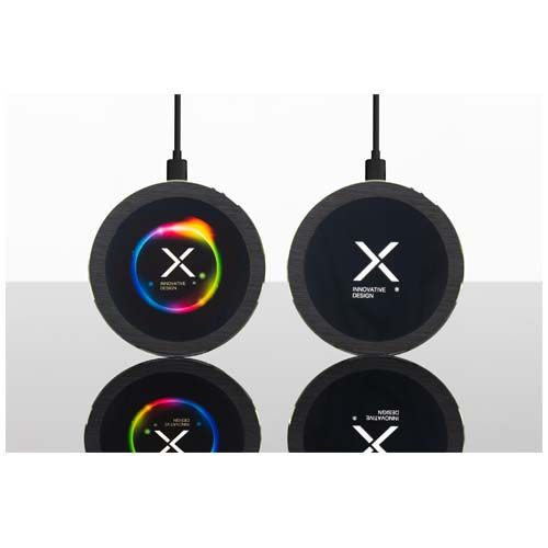 black Base de carga inalámbrica de 15 W