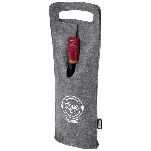 Sac à vin Felta de 75 cl en feutrine recyclée certifié GRS - 2