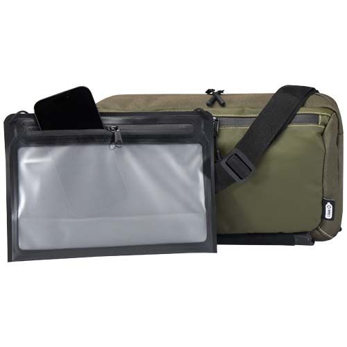 Bolsa bandolera modular de material reciclado GRS 