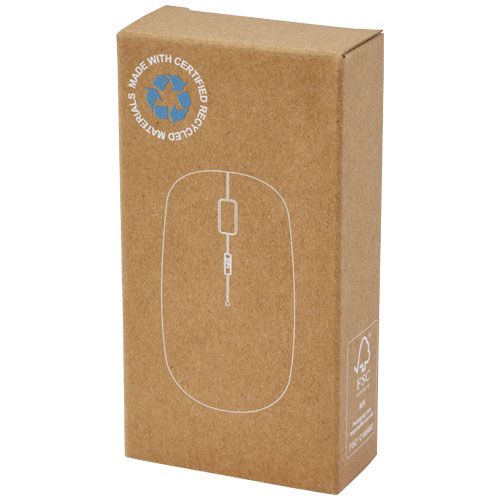 Ratón inalámbrico de plástico reciclado RCS 