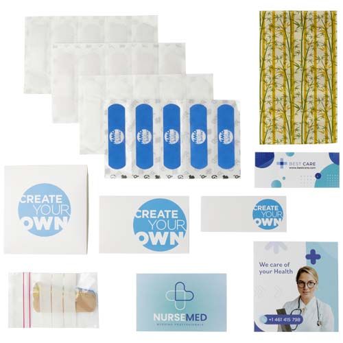 white Kit de muestras de apósitos