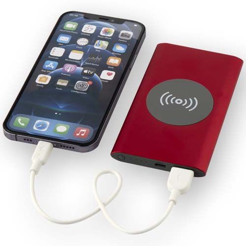 Batterie de secours sans fil en aluminium recyclé Juice type-C de 4 000 mAh - 7