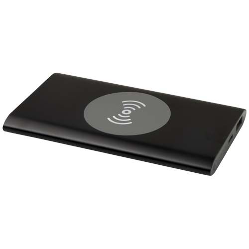 Batería externa inalámbrica tipo C de aluminio reciclado de 4000 mAh 