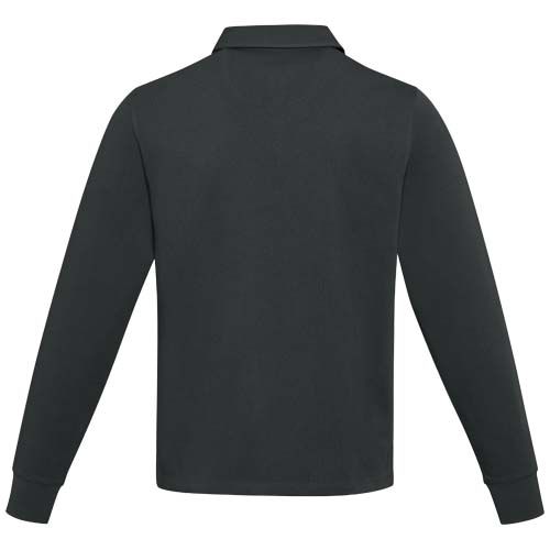 Sudadera tipo polo de rugby unisex 