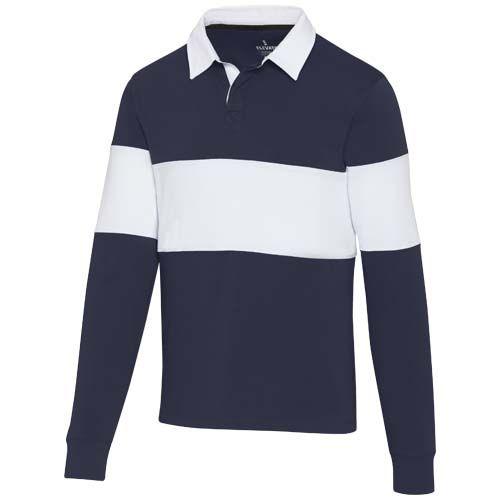 SUDADERA TIPO POLO DE RUGBY UNISEX 