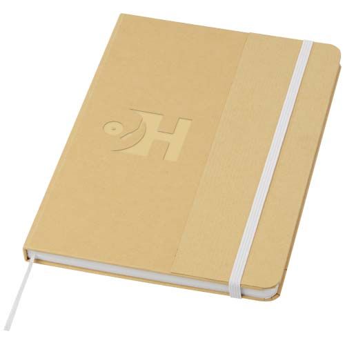 Carnet à couverture rigide A5 Nelida en carton recyclé - 2