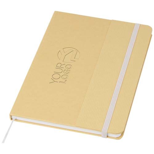 lila Libreta de tapa dura A5 de cartón reciclado