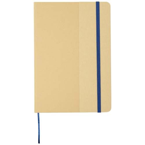 azul mar Libreta de tapa dura A5 de cartón reciclado