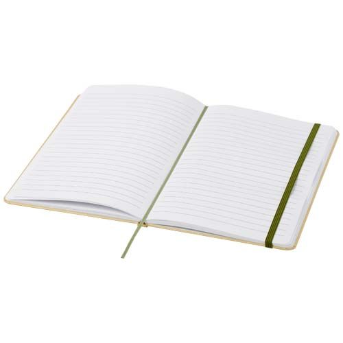 verde bosque Libreta de tapa dura A5 de cartón reciclado