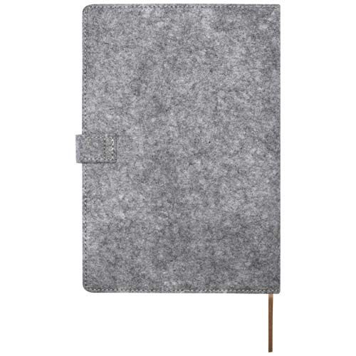 Libreta A5 de corcho y fieltro reciclado 