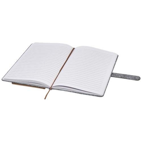 Libreta A5 de corcho y fieltro reciclado 